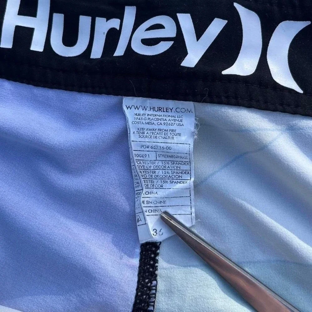 Colorful Hurley boardshorts